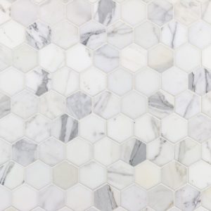 Calacatta 2" Hexagon