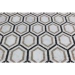 New Era White Carrara Long Hexagon With Lagos, White Carrara, Black