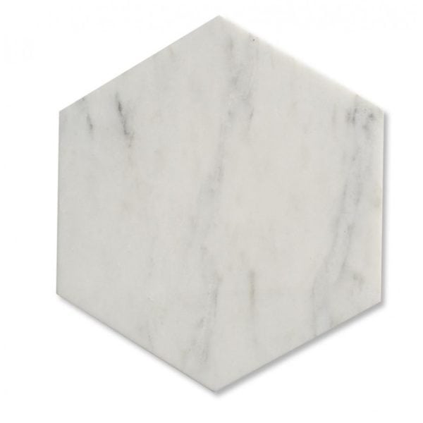 Epoch Asian Statuary 10″ Hexagon Honed