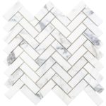 Calacatta 1 x 3 Herringbone