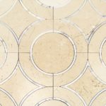 Crema Marfil With Calacutta Line & Crema Marfil Circle