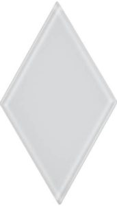 4.5" Diamond Glass White