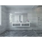Milan Gray 6 x 24 Chevron