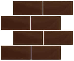 Hot Cocoa 3" x 6" Subway Glass