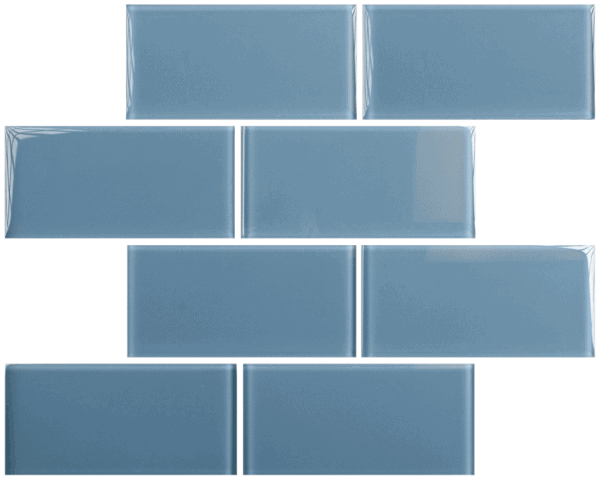 Downpour 3″ x 6″ Subway Glass