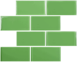 Kelly Isle 3" x 6" Subway Glass