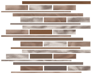 Draco Random Linear Metal Mosaic