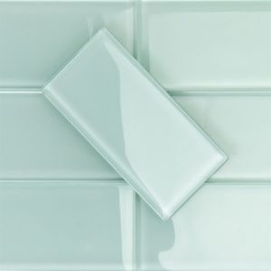 Crystal Seafoam Green 3 x 6 Polished