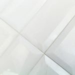 White Thassos Beveled Edge 3 x 6 Polished