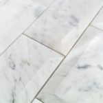 Beveled White Carrara 3 x 6 Polished