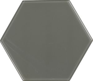 8" Glass Hexagon Hailstorm