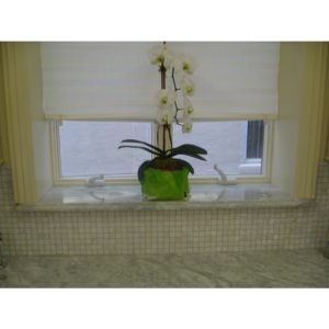 Pearl White Flat 1 x 1 Squares