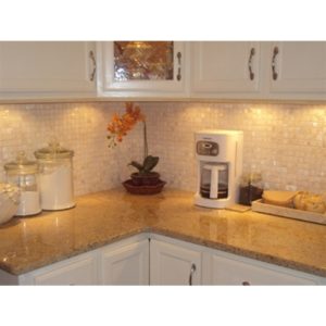 Pearl White Flat 1 x 1 Squares