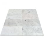 Beveled White Carrara 3 x 6 Polished