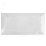 White Thassos Beveled Edge 3 x 6 Polished