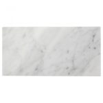 White Carrara 3 x 6 Polished