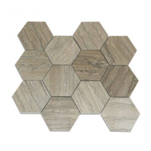 Tennesse Taupe 4" Hexagons