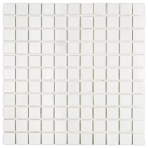 White Thassos 1 x 1 Squares