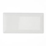 White Thassos Beveled Edge 3 x 6 Polished