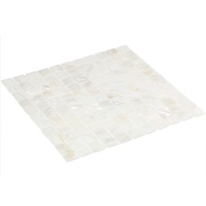 Pearl White Flat 1 x 1 Squares