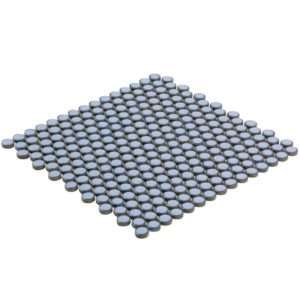 Simple Rimmed Penny Rounds Azure