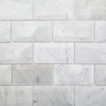 Beveled White Carrara 3 x 6 Polished