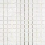 White Thassos 1 x 1 Squares