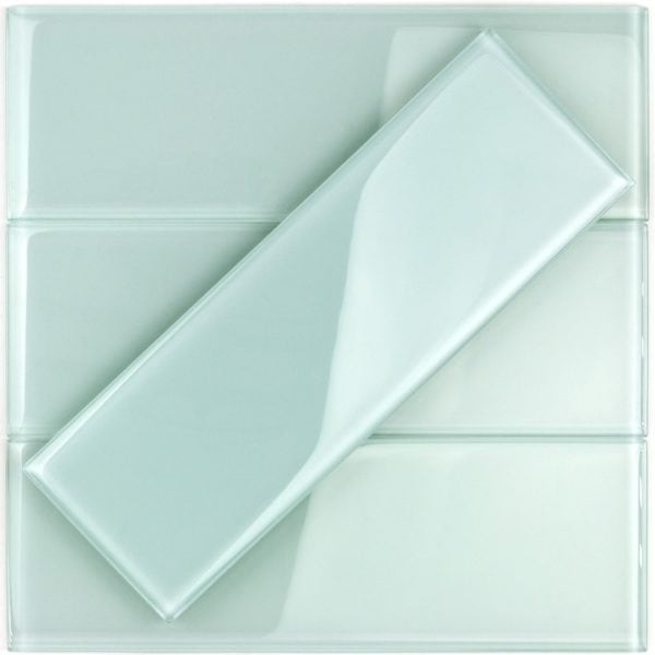 Crystal Seafoam Green 4 x 12 Polished