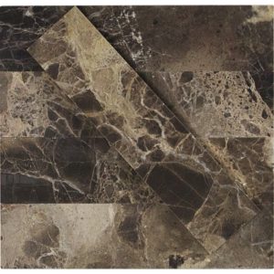 Stone Brushed 2 x 8 Dark Emperador