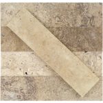 Stone Brushed 2 x 8 Wild Travertine