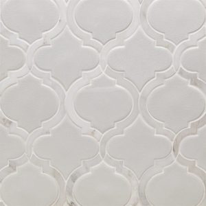 Baroque Lantern Blanco With Asian Statuary Lines