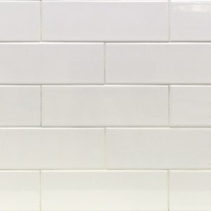 Everyday 4 x 12 White Ceramic Tile