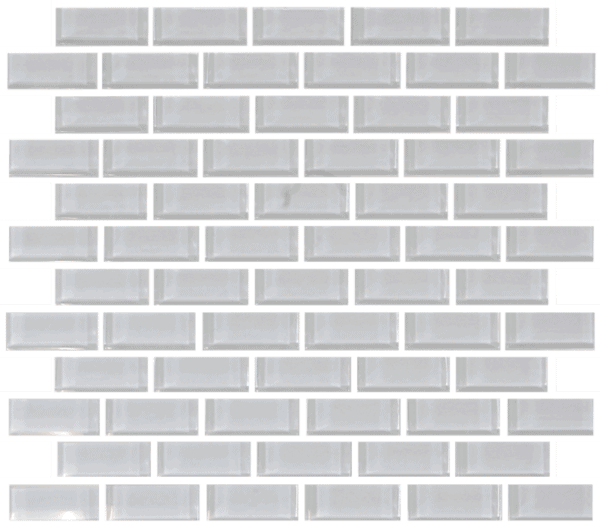 White Brickset 1″ x 2″