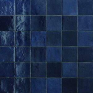 Casablanca Dark Blue 4×4 Field Tile Glossy