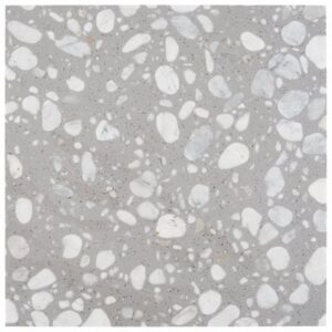 Italy Terrazzo Sacra Grigio 24 x 24 Honed