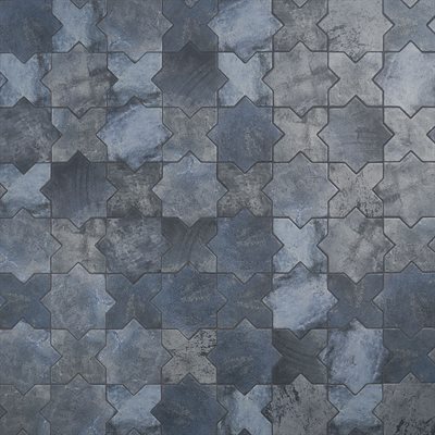 Malta Star Denim Blue 6 Matte and Cross Denim Blue 6 Matte