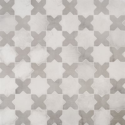 Malta Star White 6 Matte and Cross Dove Gray 6 Matte