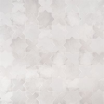 Malta Star White 6 Matte and Cross White 6 Matte