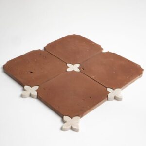 Diana Royal, Rustic Terracotta Honed Loto Marble Mosaic
