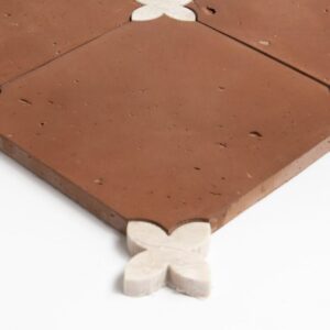 Diana Royal, Rustic Terracotta Honed Loto Marble Mosaic