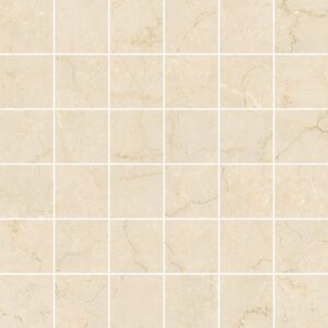 2 x 2 Mosaic Botticino Matte