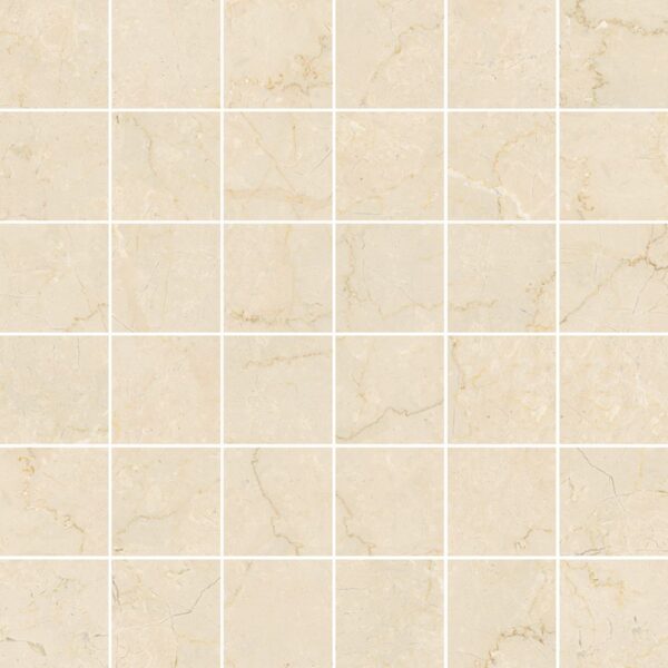 2X2 Mosaic Botticino Matte