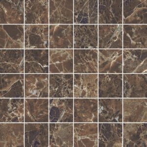 2 x 2 Mosaic Emperador Matte