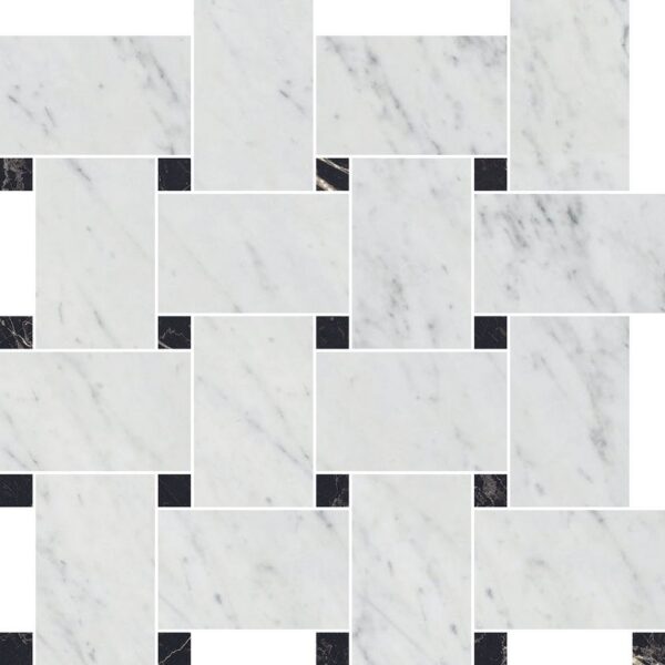 Weave Nero Marquina Matte
