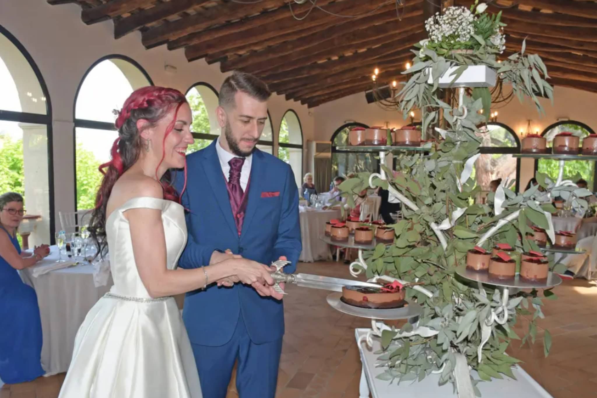Vestido de novia en Diagonal Núvies - Tienda nupcial Barcelona