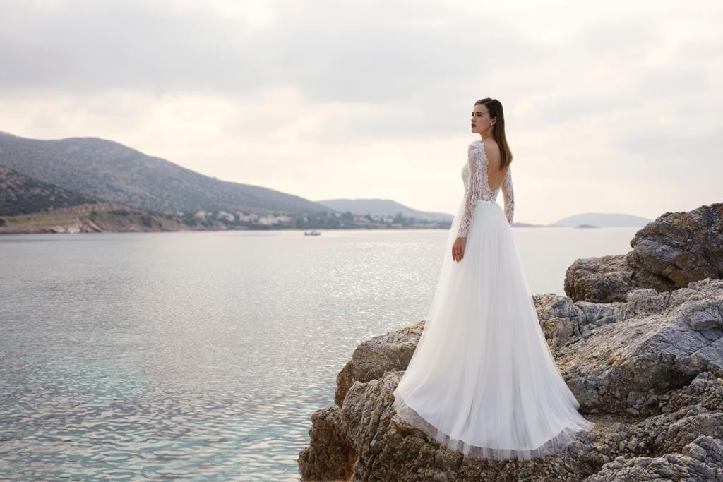 Vestido de novia en Diagonal Núvies - Tienda nupcial Barcelona
