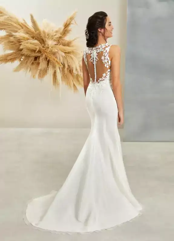 Vestido de novia en Diagonal Núvies - Tienda nupcial Barcelona