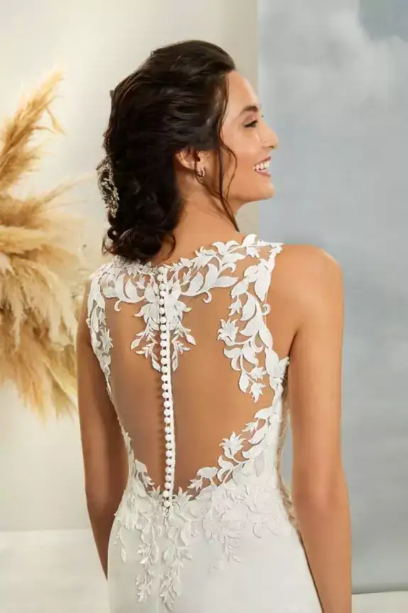 Vestido de novia en Diagonal Núvies - Tienda nupcial Barcelona