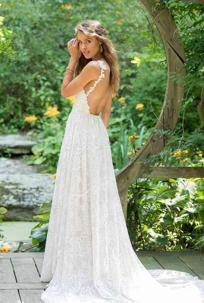 Vestido de novia en Diagonal Núvies - Tienda nupcial Barcelona