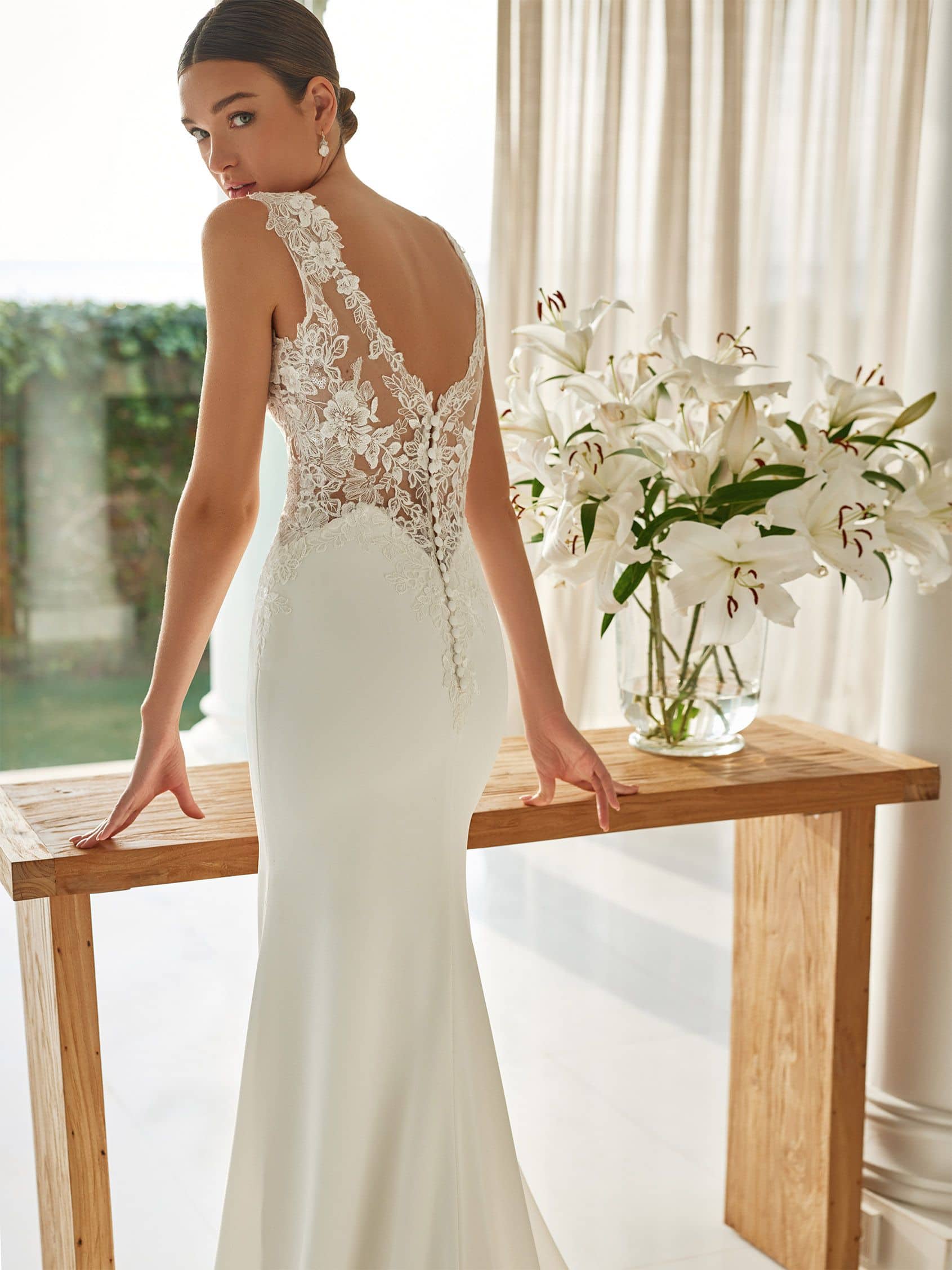 Vestido de novia en Diagonal Núvies - Tienda nupcial Barcelona